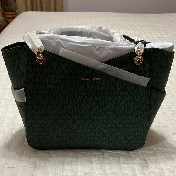 Michael Kors Bags Michael Kors Jet Set Large Logo Shoulder Bag